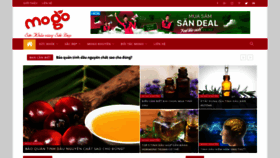 What Mogo.vn website looked like in 2019 (4 years ago)