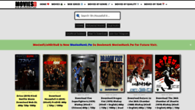 What Movieshunk.pw website looked like in 2019 (4 years ago)