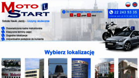 What Motostart.waw.pl website looked like in 2019 (4 years ago)