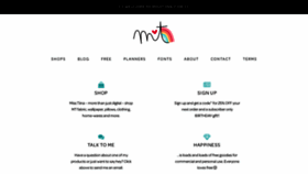 What Misstiina.com website looked like in 2019 (5 years ago)