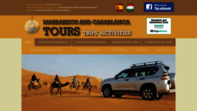 What Marrakechandcasablancatours.com website looked like in 2019 (4 years ago)