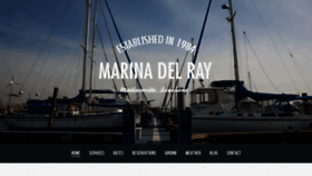 What Marinadelrayla.com website looked like in 2019 (4 years ago)