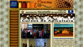 What Mieldemalaga.com website looked like in 2019 (5 years ago)