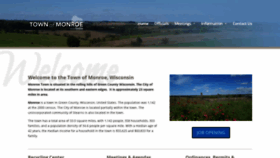 What Monroetownship.info website looked like in 2019 (4 years ago)