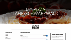 What Mypizza-lahrschwarzwald.de website looked like in 2019 (4 years ago)