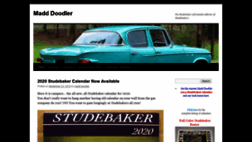 What Madddoodler.com website looked like in 2019 (4 years ago)