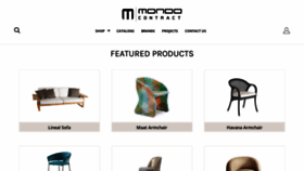 What Mondocontract.com website looked like in 2019 (4 years ago)