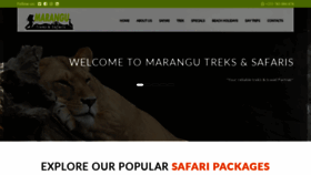 What Marangutreks.com website looked like in 2019 (4 years ago)