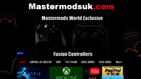 What Mastermodsuk.com website looked like in 2019 (4 years ago)
