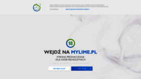 What Mylime.pl website looked like in 2019 (4 years ago)