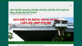 What Maihiendidongminhung.info website looked like in 2019 (4 years ago)