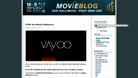 What Movie-blog.at website looked like in 2019 (4 years ago)