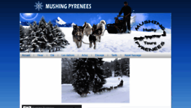 What Mushing-pyrenees.fr website looked like in 2019 (4 years ago)