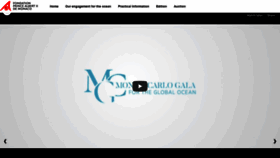What Montecarlogalafortheocean.mc website looked like in 2019 (5 years ago)