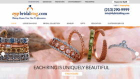 What Mybridalring.com website looked like in 2019 (4 years ago)