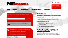 What Mygradall.com website looked like in 2019 (4 years ago)