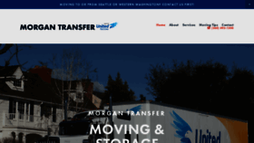 What Morgantransfer.com website looked like in 2019 (5 years ago)