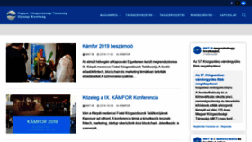 What Mktib.hu website looked like in 2019 (4 years ago)