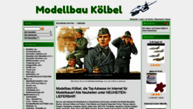 What Modellbau-koelbel.de website looked like in 2019 (4 years ago)