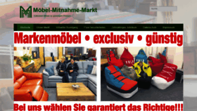 What Moebelmitnahmemarkt.de website looked like in 2019 (4 years ago)