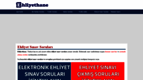 What Mebehliyetsinavsorulari.com website looked like in 2019 (4 years ago)