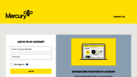 What Myaccount.mercury.co.nz website looked like in 2019 (4 years ago)