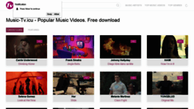 What Music-tv.icu website looked like in 2019 (6 years ago)