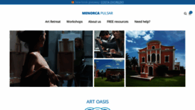 What Menorcapulsar.com website looked like in 2019 (4 years ago)