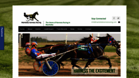 What Manitobaharnessracing.com website looked like in 2019 (4 years ago)