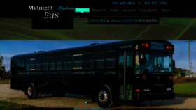 What Midnightmadnessbus.com website looked like in 2019 (4 years ago)
