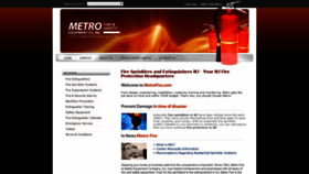 What Metrofire.com website looked like in 2019 (4 years ago)