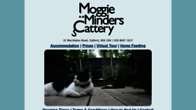 What Moggieminders.net website looked like in 2019 (4 years ago)