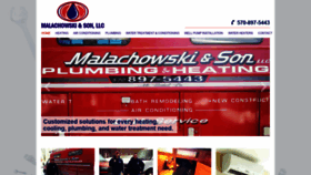 What Malachowskiandson.com website looked like in 2019 (4 years ago)