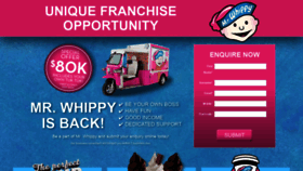 What Mrwhippy.com.au website looked like in 2019 (4 years ago)