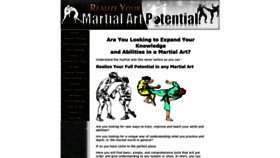 What Martial-art-potential.com website looked like in 2019 (4 years ago)