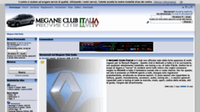 What Meganeclub.it website looked like in 2019 (4 years ago)
