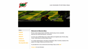 What Messinabeej.com website looked like in 2019 (4 years ago)