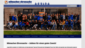 What Mitmachen-ehrensache.de website looked like in 2019 (4 years ago)