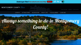 What Montgomerycountyalive.com website looked like in 2019 (4 years ago)