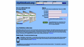 What Mykidsbank.org website looked like in 2019 (4 years ago)