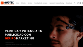What Mindtecbolivia.com website looked like in 2019 (4 years ago)
