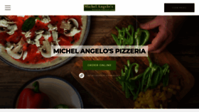 What Michelangelospizzerianewhartford.com website looked like in 2019 (4 years ago)