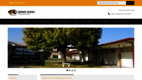 What Midwayschooldistrict.org website looked like in 2019 (4 years ago)