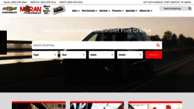 What Moranchevyfortgratiot.com website looked like in 2019 (4 years ago)