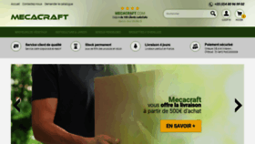 What Mecacraft.com website looked like in 2019 (4 years ago)