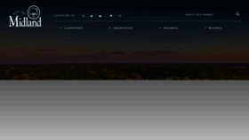 What Midland-mi.org website looked like in 2019 (5 years ago)