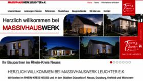 What Massivhauswerk.de website looked like in 2019 (4 years ago)