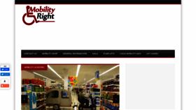 What Mobilityright.co.uk website looked like in 2019 (4 years ago)