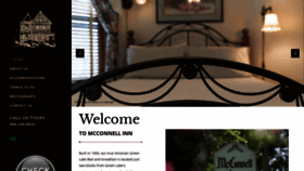 What Mcconnellinn.com website looked like in 2019 (4 years ago)