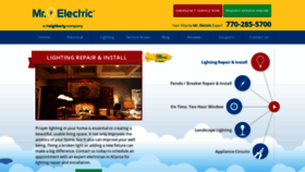 What Mrelectricatlanta.com website looked like in 2019 (4 years ago)